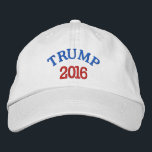 TRUMP 2016 Basic Verstelbaar Pet<br><div class="desc">TRUMP 2016 BASIC VERSTELBAAR PET (WIT). TRUMP VOOR PRESIDENT!</div>