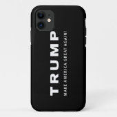 TRUMP 2016 BLACK iPhone case (Achterkant)