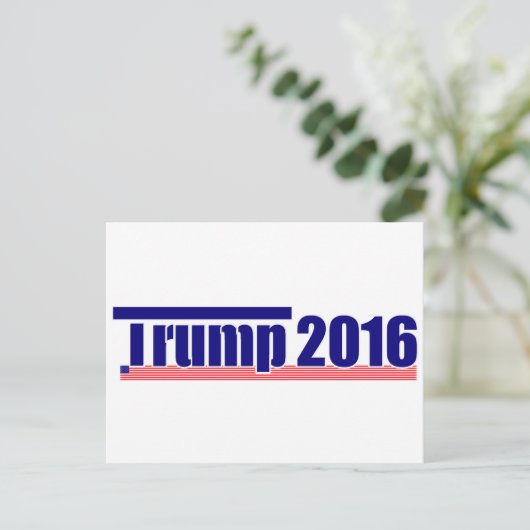 Trump 2016 briefkaart (Staand voorkant)