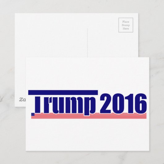 Trump 2016 briefkaart (Voorkant / Achterkant)