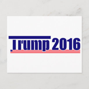 Trump 2016 briefkaart