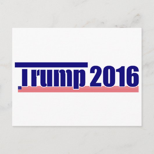 Trump 2016 briefkaart (Voorkant)