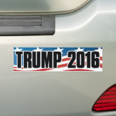 Trump 2016 Bumpersticker (Op auto)
