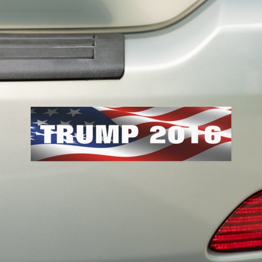 TRUMP 2016 BUMPERSTICKER (Op auto)