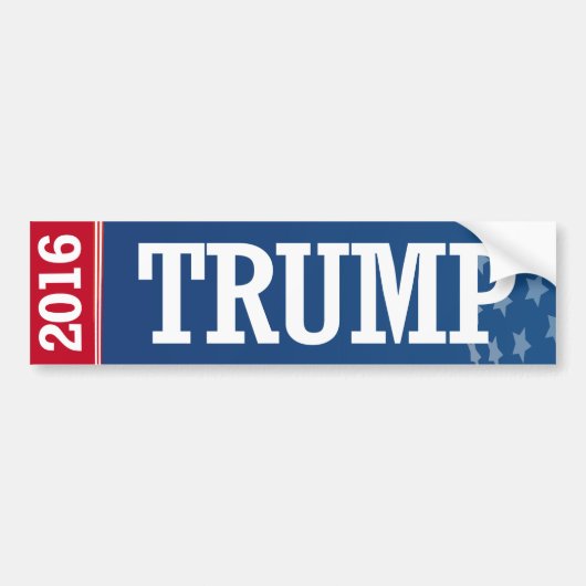 TRUMP 2016 BUMPERSTICKER (Voorkant)
