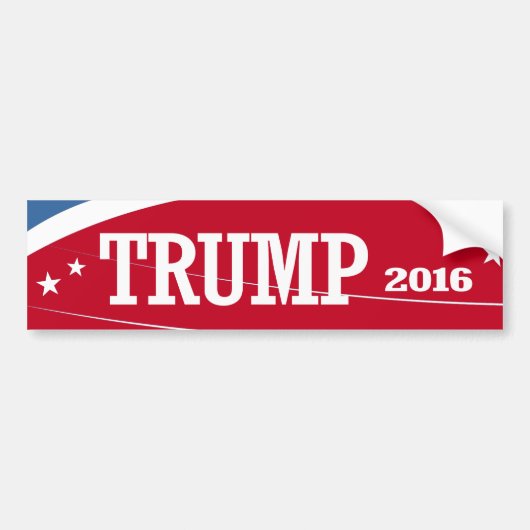 TRUMP 2016 BUMPERSTICKER (Voorkant)