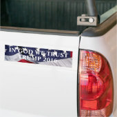 TRUMP 2016-Bumpersticker Bumpersticker (Op Truck)