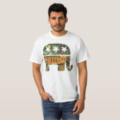 Trump 2016 Camouflage Republican Elephant T-shirt (Voorkant volledig)