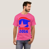 Trump 2016 Campaign Art T-shirt (Voorkant volledig)