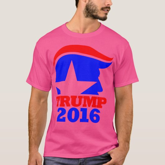 Trump 2016 Campaign Art T-shirt (Voorkant)