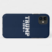 Trump 2016 Case-Mate iPhone case (Achterkant (horizontaal))