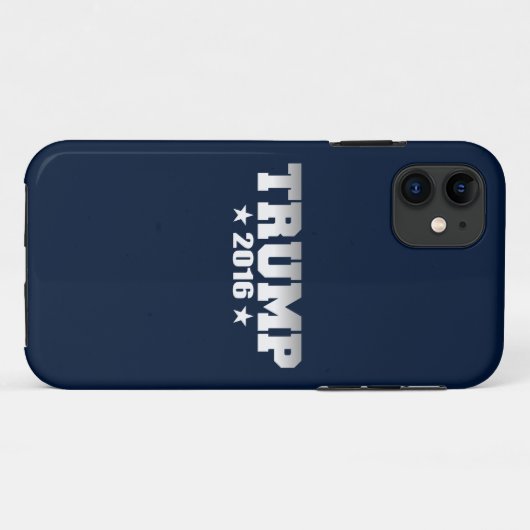 Trump 2016 Case-Mate iPhone case (Achterkant (horizontaal))