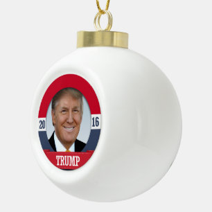 Trump 2016 keramische bal ornament