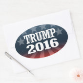 TRUMP 2016 OVALE STICKER (Envelop)