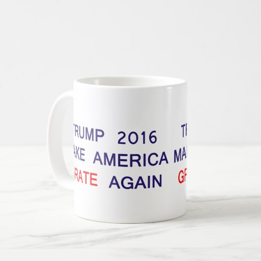 Trump 2016 Parody Mok (Voorkant links)