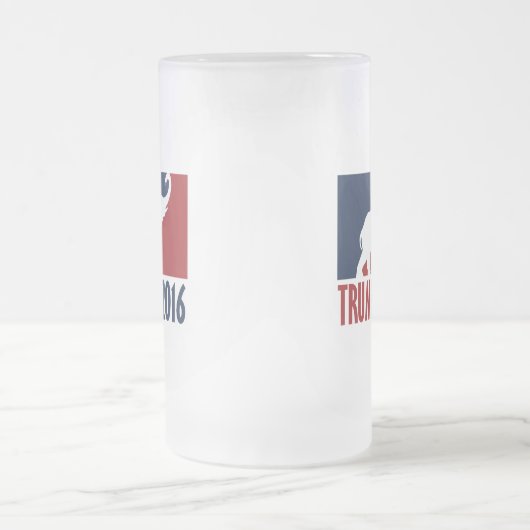 Trump 2016 Pro GOP Candidate Design Matglas Bierpul (Center)