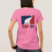 Trump 2016 Pro GOP Candidate Design T-shirt (Achterkant)