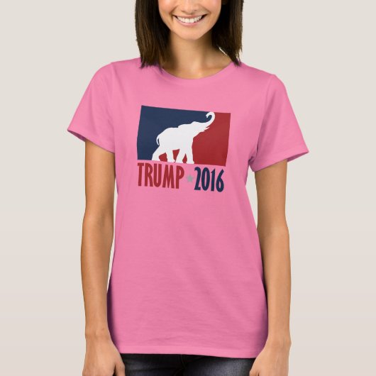 Trump 2016 Pro GOP Candidate Design T-shirt (Voorkant)