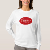 Trump 2016 Red Oval Campaign T-shirt (Voorkant)