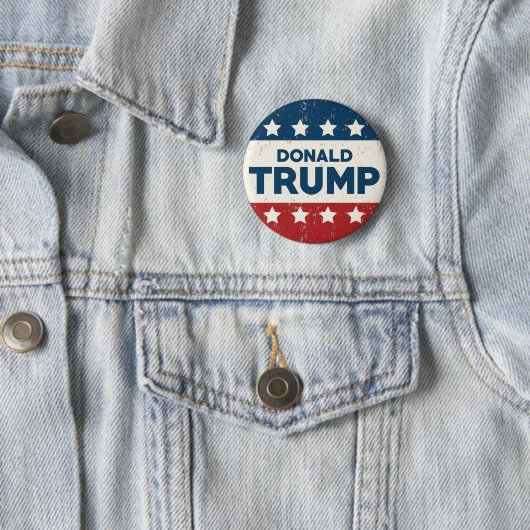 TRUMP 2016 RONDE BUTTON 5,7 CM (In situ)