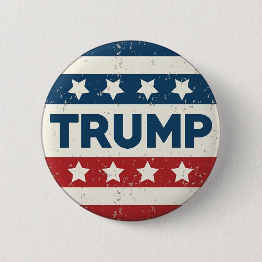 TRUMP 2016 RONDE BUTTON 5,7 CM (Voorkant)
