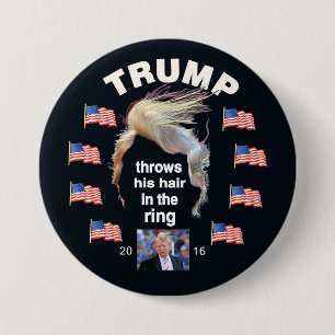 Trump 2016 ronde button 7,6 cm
