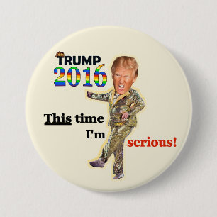 Trump 2016 ronde button 7,6 cm