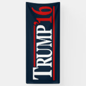 Trump 2016 spandoek (Verticaal)