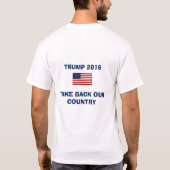 TRUMP 2016 T-SHIRT (Achterkant)