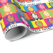 TRUMP 2020-2021 Kerstmis Cadeaupapier (Rol Hoek)