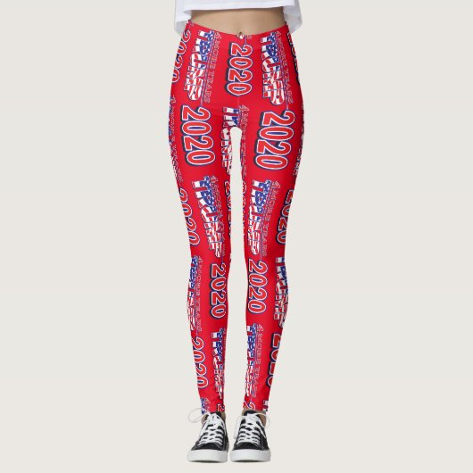 Trump 2020 4 Meer jaren Leggings (Voorkant)