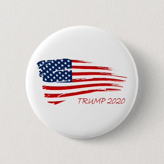 Trump 2020 American Flag Popular Ronde Button 5,7 Cm (Voorkant)