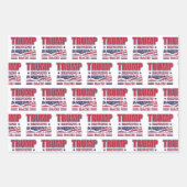 Trump 2020 - Amerika terugbrengen Inpakpapier Vel (Voorkant 3)