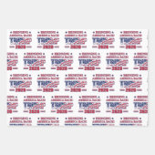 Trump 2020 - Amerika terugbrengen Inpakpapier Vel (Voorkant 2)