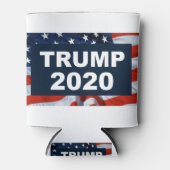 Trump 2020 Amerikaanse Fag Blikjeskoeler (Voorkant)