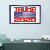 Trump 2020-banner spandoek (Beurs)