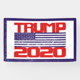 Trump 2020-banner spandoek