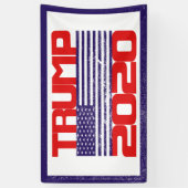 Trump 2020-banner spandoek (Verticaal)
