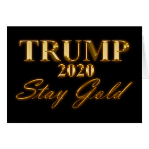 TRUMP 2020 - Blijf Gold