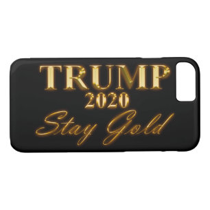 TRUMP 2020 - Blijf Gold Case-Mate iPhone Case