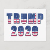 Trump 2020 briefkaart (Voorkant)