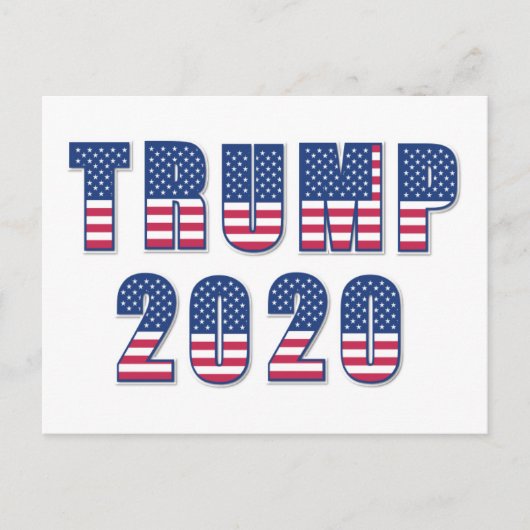 Trump 2020 briefkaart (Voorkant)