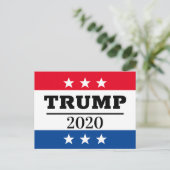 TRUMP 2020 BRIEFKAART (Staand voorkant)