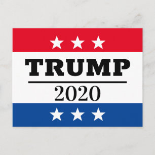 TRUMP 2020 BRIEFKAART
