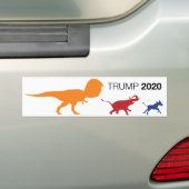 Trump 2020 Bumpersticker (Op auto)