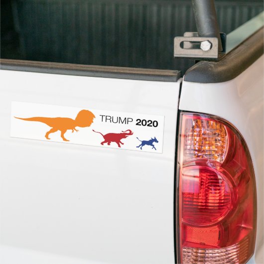 Trump 2020 Bumpersticker (Op Truck)