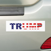 Trump 2020 Bumpersticker (Op auto)