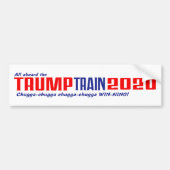 Trump 2020 Bumpersticker (Voorkant)
