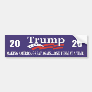 Trump 2020 Bumpersticker herverkiezing