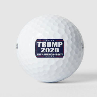 Trump 2020 campagne merchandise golfballen